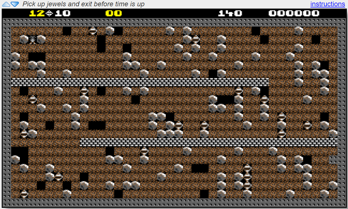 Boulder Dash game GC6RDNV